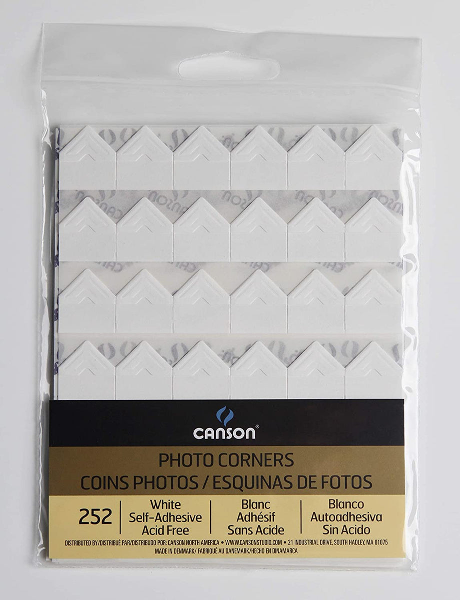 Canson Self-Adhesive Black Photo Corners