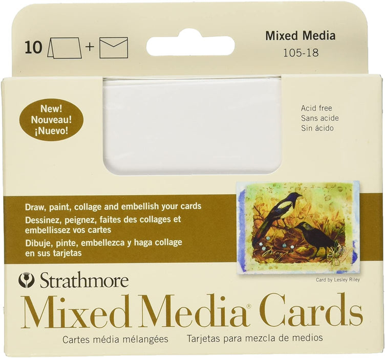 Strathmore Mixed Media Cards Announcement Size