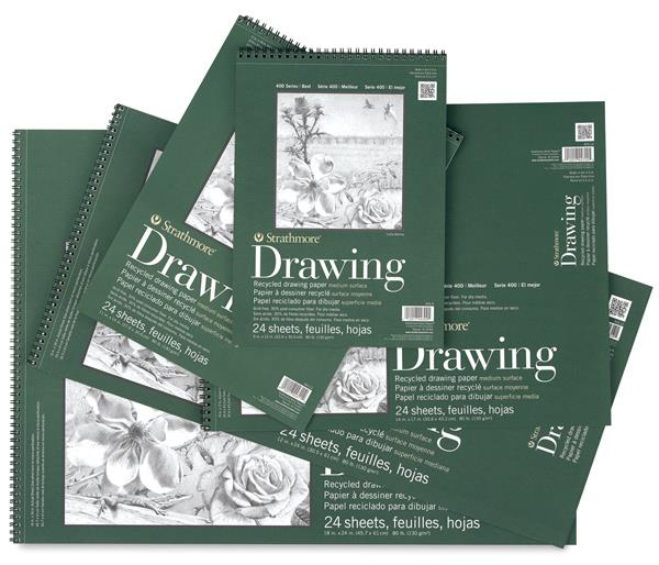 Strathmore Recycled Drawing Paper Pads 9x12