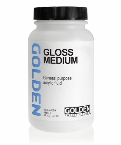 Golden 8oz Polymer Medium Gloss