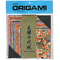 Aitoh - Chiyogami Washi Paper - Yuzon 4" 40 sheets