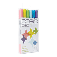 COPIC Ciao Markers 6/Set Brights