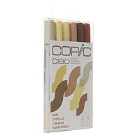 COPIC Caio Markers 6/Set Hair