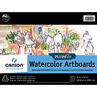Canson Plein Air Watercolour Boards 9x12