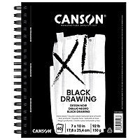 Canson XL Black Drawing Pad 7x10