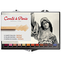 Conte Crayon 12/Set - Portrait