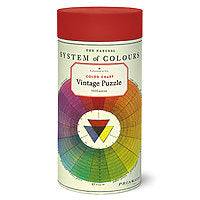 Cavallini & Co. Vintage Inspired 1,000 Piece Puzzles - Colour