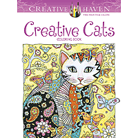 Dover Creative Haven Colouring Book - Creative Cats