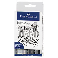 Faber-Castell PITT Artist Pen Hand Lettering Set Two 8pk