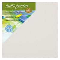 Global Art Pastel Premier Eco Boards 8x8 2/PK - White