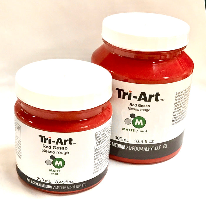 Tri-Art Red Gesso - 250ml