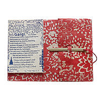Lamali Gargi Soft-Cover Handmade Journals - Rose Batik