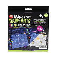 Micador Dark Arts Glow STEAM Activity Packs - Space