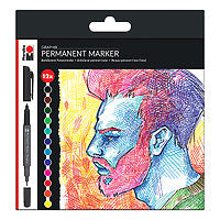 Marabu Graphix Permanent Marker 12/set - Significant