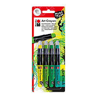 Marabu Art Crayon 4/Set Green Jungle