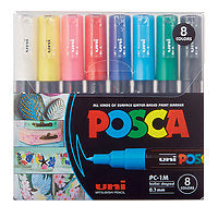 POSCA Paint Marker PC-1M 8/Set Xfine Tapered Tip Basic