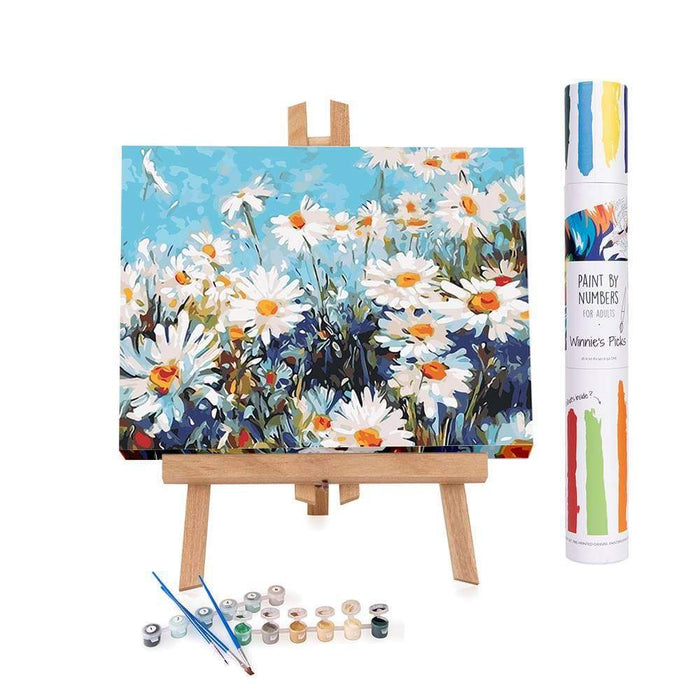 Winnie's Picks - Paint by Numbers - Field of Daises