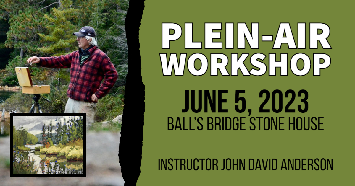 Plein Air Workshop with John David Anderson June 5, 2023