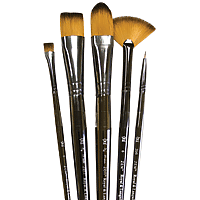 Royal Brush Zen All Media Brushes 5/Set Series 73