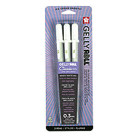Sakura Gelly Roll Pens 3/Set Fine - White