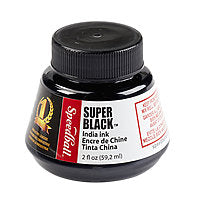 Speedball Super Black Ink 2oz