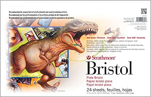 Strathmore Sequential Art Bristol Paper Pads 500 Series 11x17