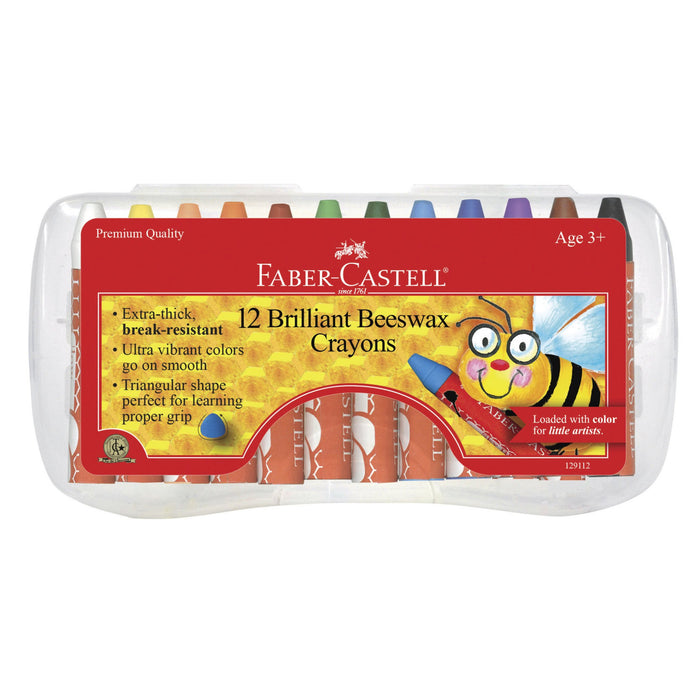 Faber-Castell Beeswax Crayon Storage Case 12/Set