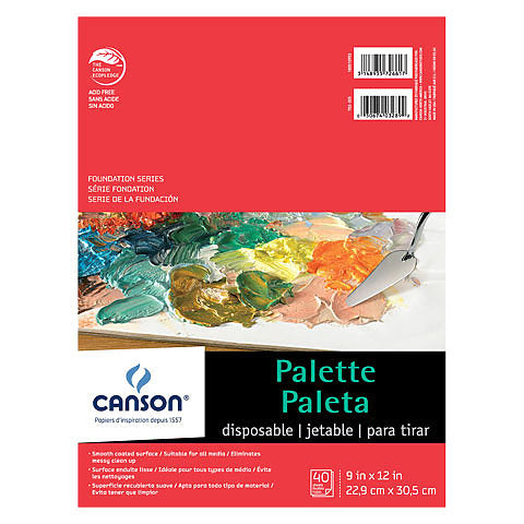 Canson Disposable Palette 12x16