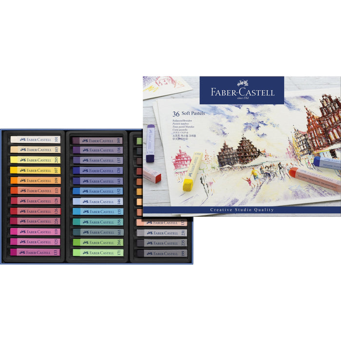 Faber-Castell Creative Studio Soft Pastel Set/36