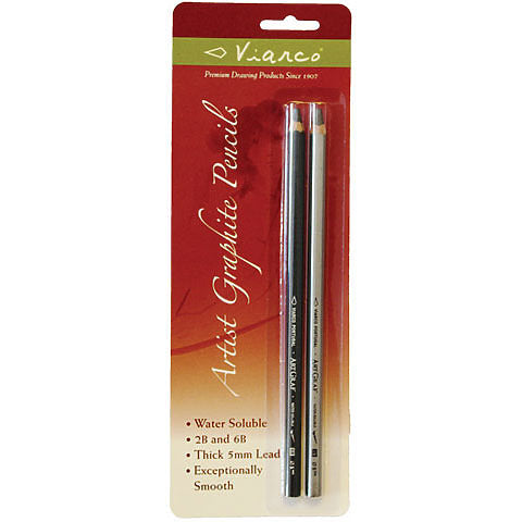 Global Art Artgraf Water-soluble Pencils Set 2B/8B