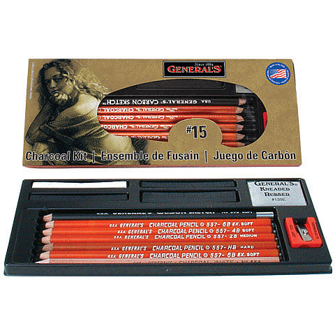 General Pencil Charcoal Kit No.15