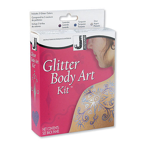 Jacquard Mehndi Glitter Body Art Kit