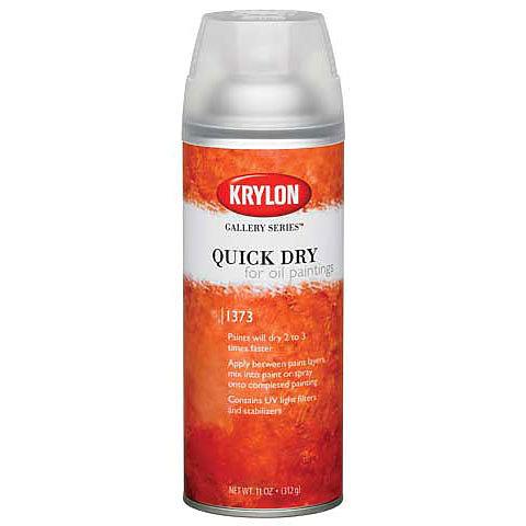Krylon Quick Dry for Oil Painting
