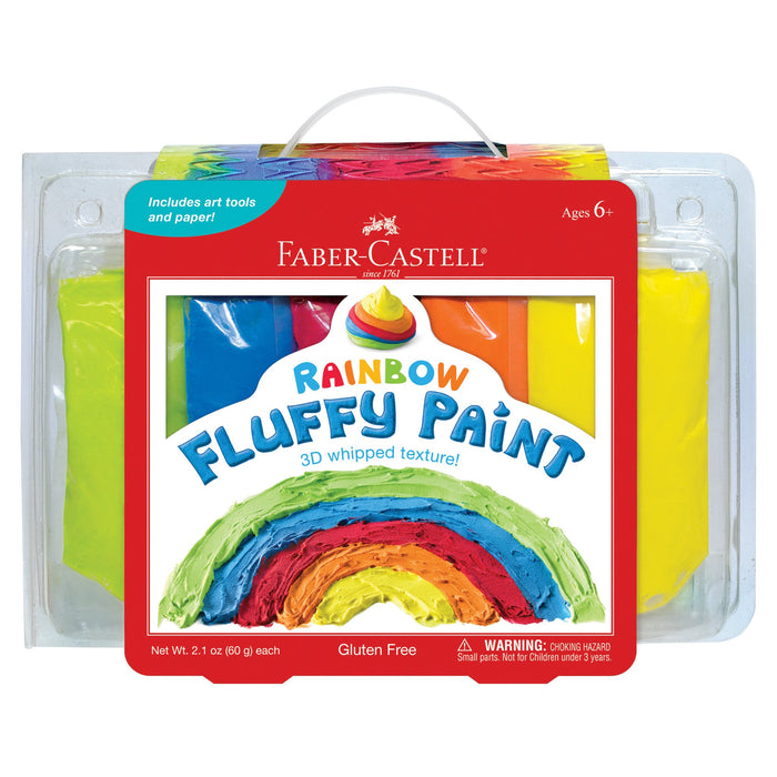 Faber-Castell Rainbow Fluffy Paint Kit