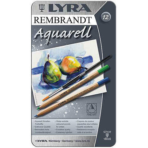 Lyra Rembrdt Aquarelle Coloured Pencil 12/Set