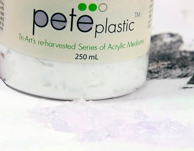 Tr-Art Re-Harvested PETE Plastic Medium