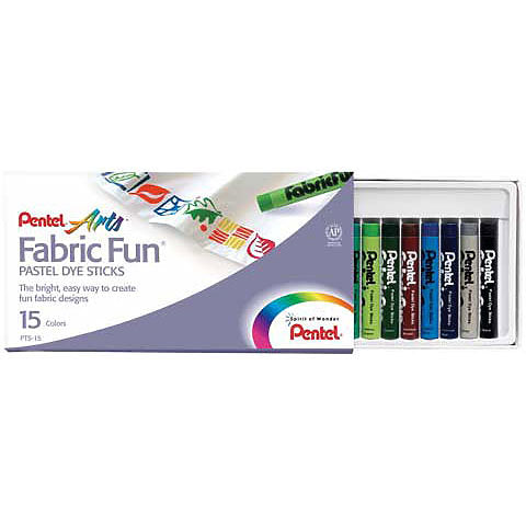 Pental Fabric Dye Sticks 15/set