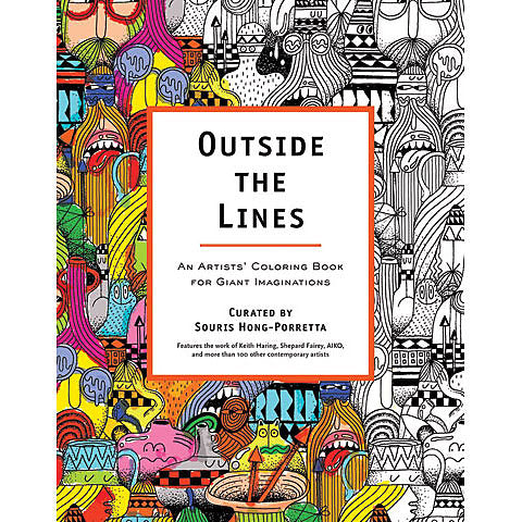 Penguin Putnam Inc. Outside the Lines - Colouring Book