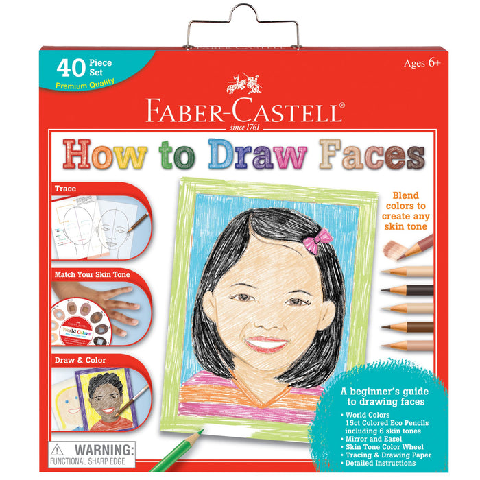 Faber-Castell World Colours How to Draw Faces