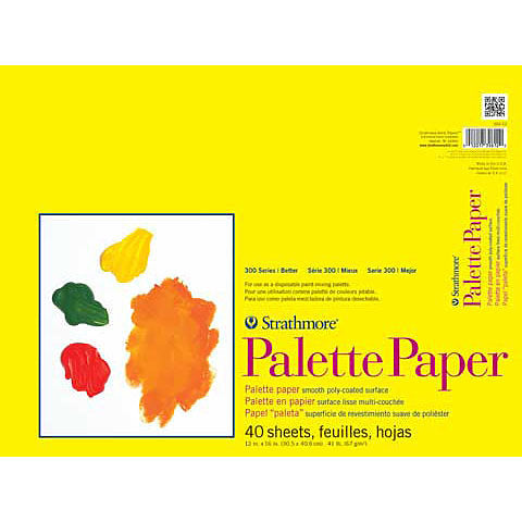 Strathmore Paper Palette Pad 40 Sheets 9x12