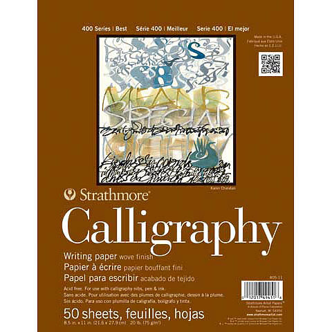 Strathmore Calligraphy Paper Pad - 400 Series 8.5x11