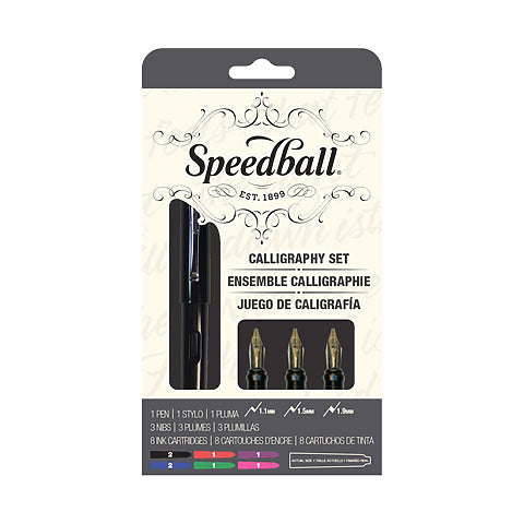 Speedball Calligraphy Fountain Pen Set 12pc