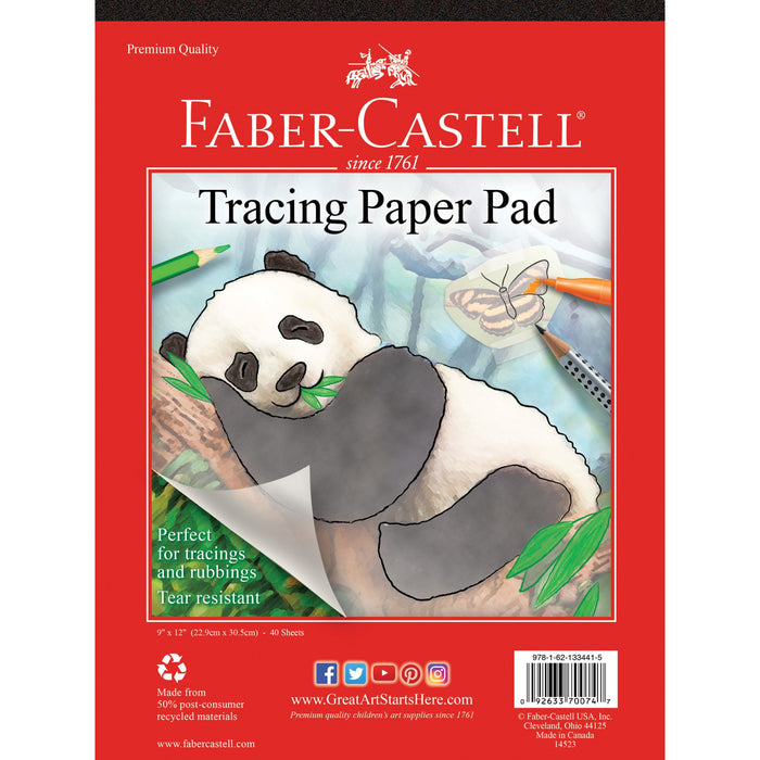 Faber-Castell Tracing Paper Pad 9x12