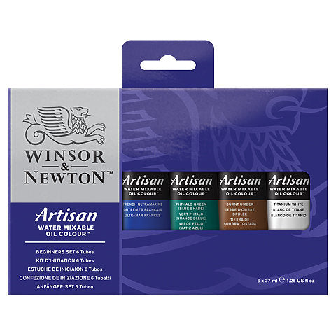 Artisan Water Mixable Oil Colour Beginners 6/Set 37ml