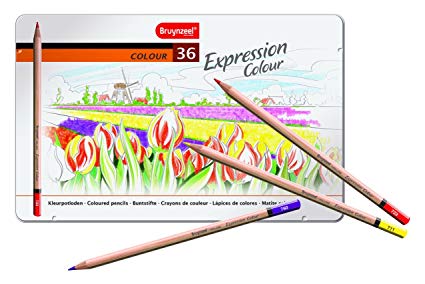 Bruynzeel Expression Coloured Pencils Set/36