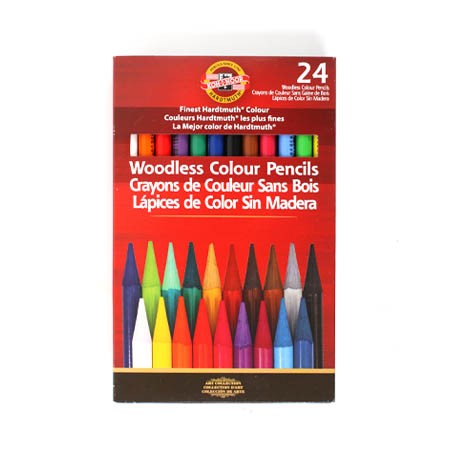 Koh-I-Nor Progresso Woodless Colored Pencil 24/Set