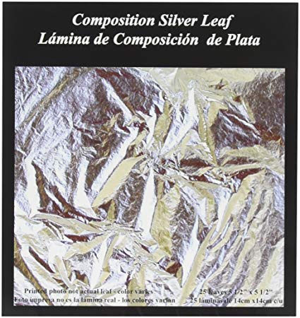 La D'ore Composition Silver Leaf - 25 leaves