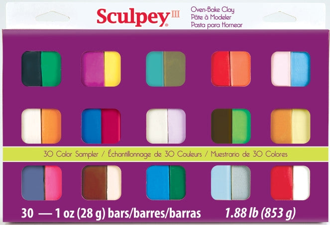 Sculpey 30 Colour 1oz Set