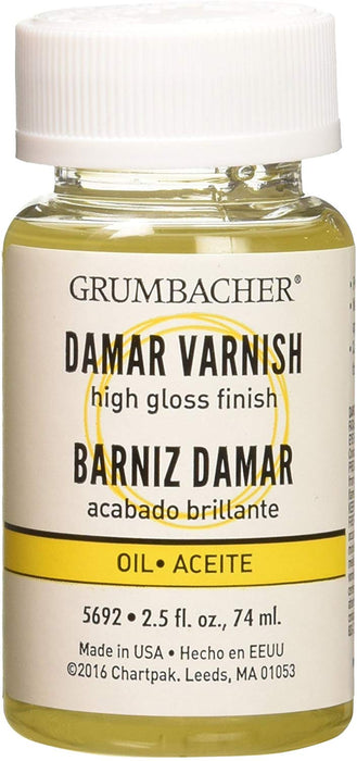 Grumbacher Damar Varnish 2.5oz